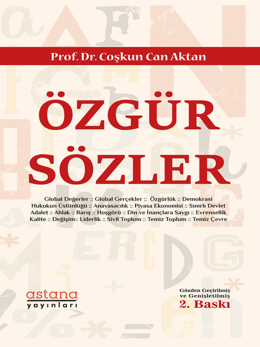 Title details for ÖZGÜR SÖZLER by Coşkun Can Aktan - Available